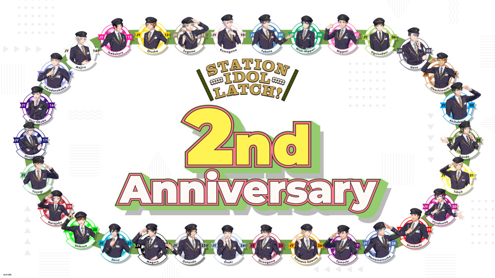 「STATION IDOL LATCH!」祝2周年！ボイスキャストからお祝いコメント到着！